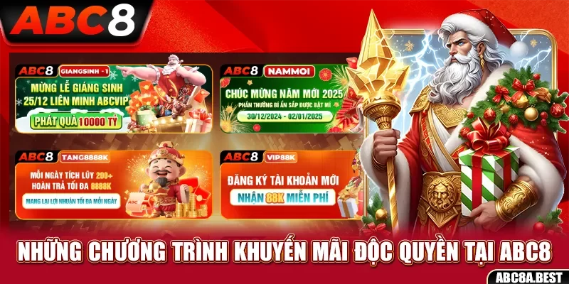 Những chương trình khuyến mãi độc quyền tại ABC8