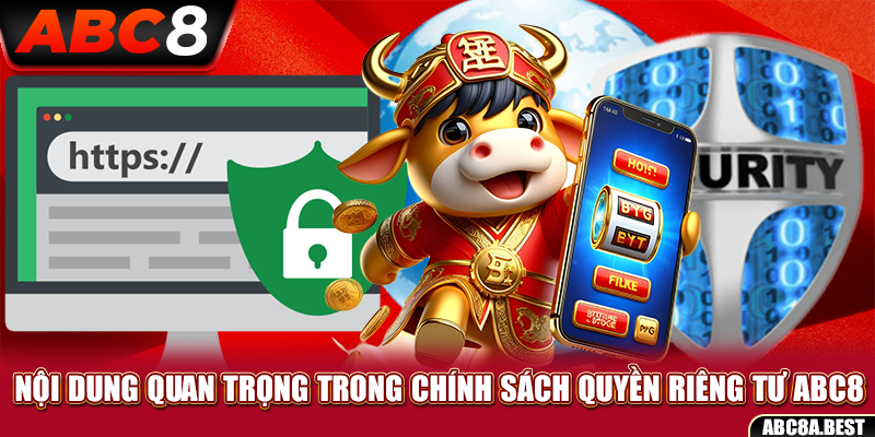 Nội dung quan trọng trong chính sách quyền riêng tư ABC8