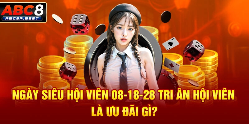 Ngày siêu hội viên 08-18-28 tri ân hội viên là ưu đãi gì?