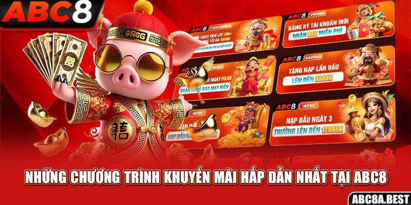 Những chương trình khuyến mãi hấp dẫn nhất tại ABC8